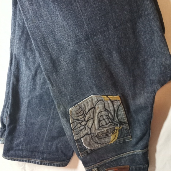 32x34 FUBU PLATINUM JEANS VINTAGE - Picture 4 of 5